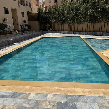 Appart 3Ch Agreable Familiale Pres De Gueliz Marrakesh Exterior photo